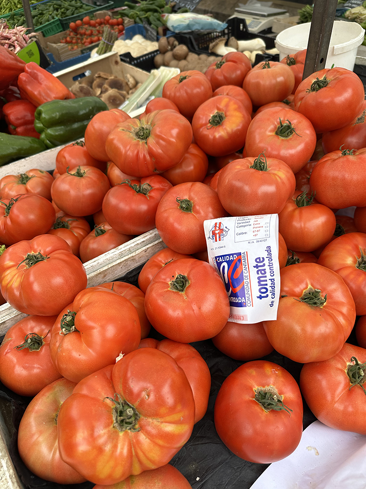 Food Market Santander Spain