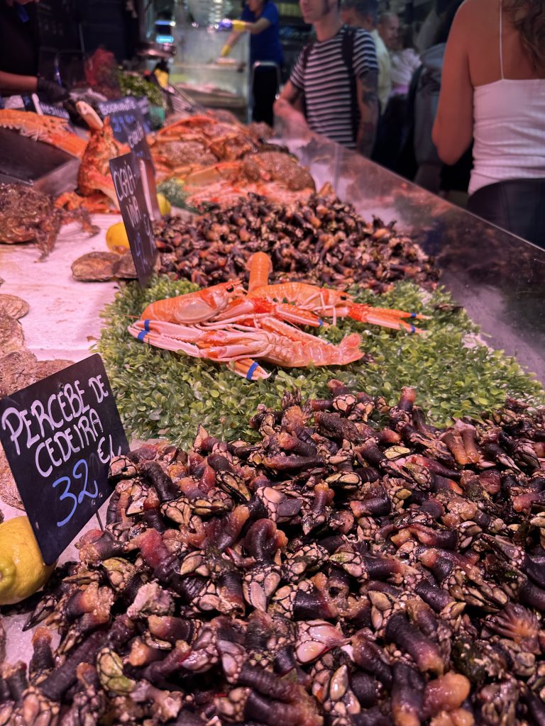Food Market Santander Spain